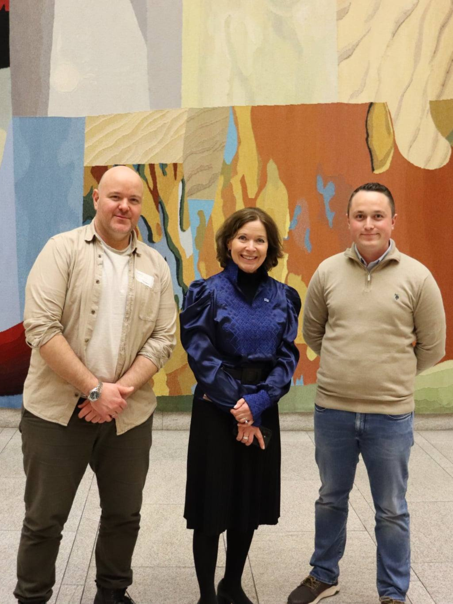 Besøk på Stortinget og Nærings- og fiskeridepartementet